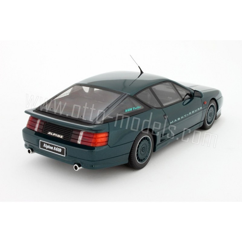 Alpine A610 Magny Cours Vert Nacre Vernis 593 1991