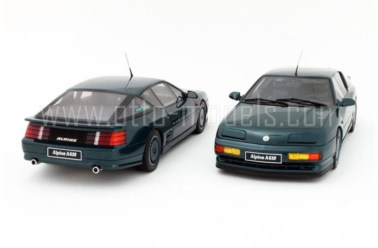Alpine A610 Magny Cours Vert Nacre Vernis 593 1991