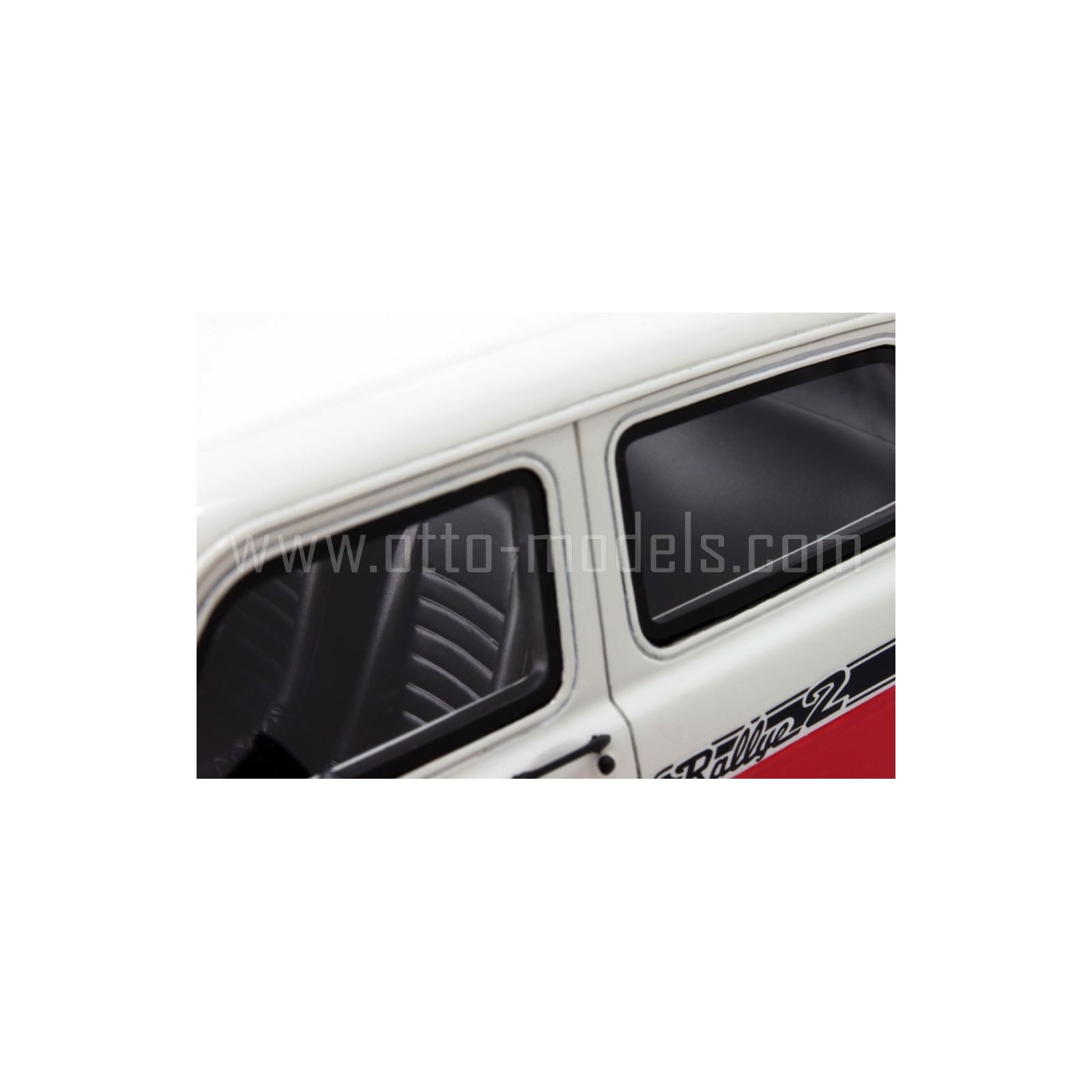 Simca 1000 Rallye 2 SRT 77 Rouge-Blanc-Noir 1977