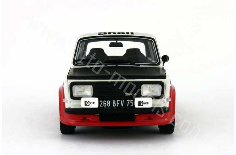 Simca 1000 Rallye 2 SRT 77 Rouge-Blanc-Noir 1977