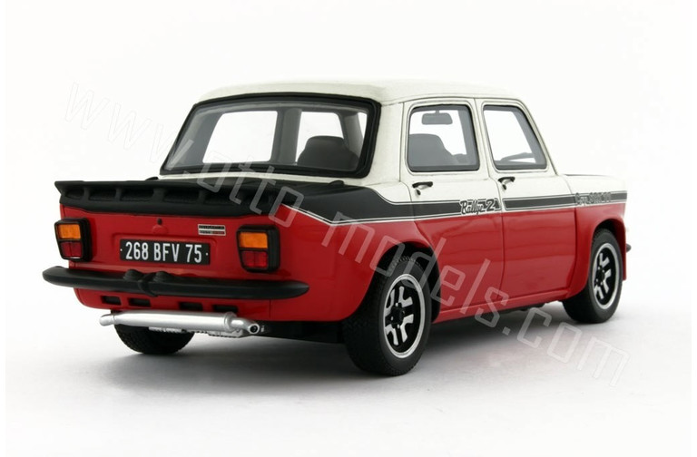 Simca 1000 Rallye 2 SRT 77 Rouge-Blanc-Noir 1977