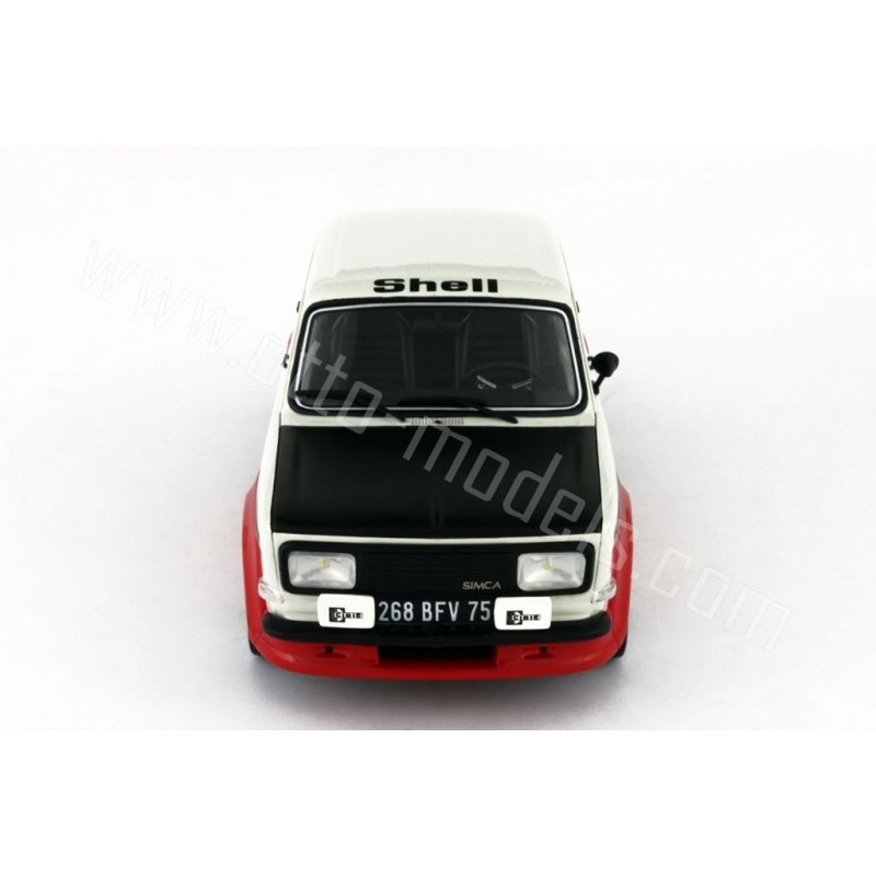Simca 1000 Rallye 2 SRT 77 Rouge-Blanc-Noir 1977