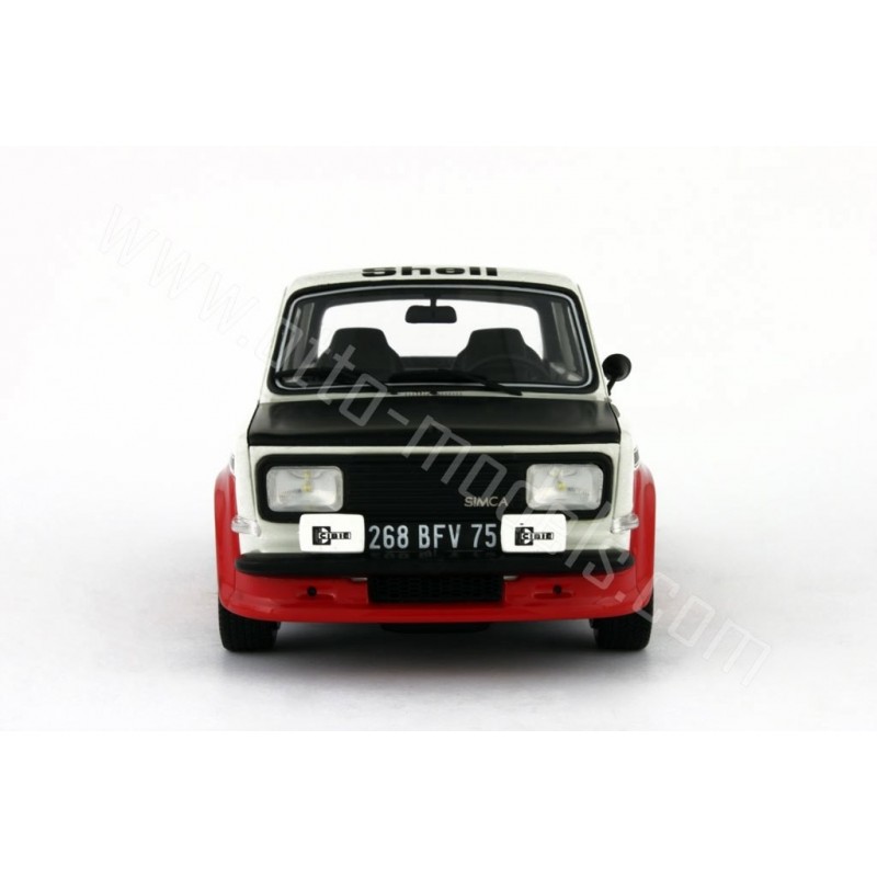 Simca 1000 Rallye 2 SRT 77 Rouge-Blanc-Noir 1977