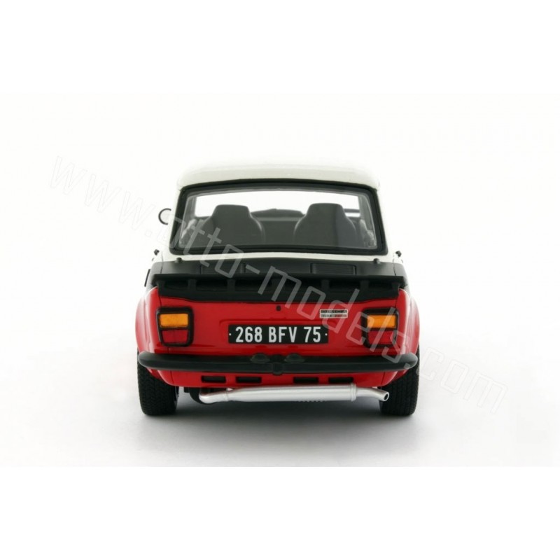 Simca 1000 Rallye 2 SRT 77 Rouge-Blanc-Noir 1977