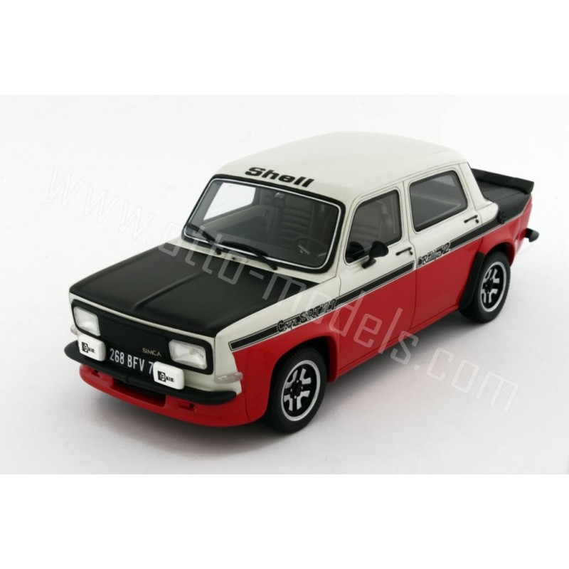 Simca 1000 Rallye 2 SRT 77 Rouge-Blanc-Noir 1977