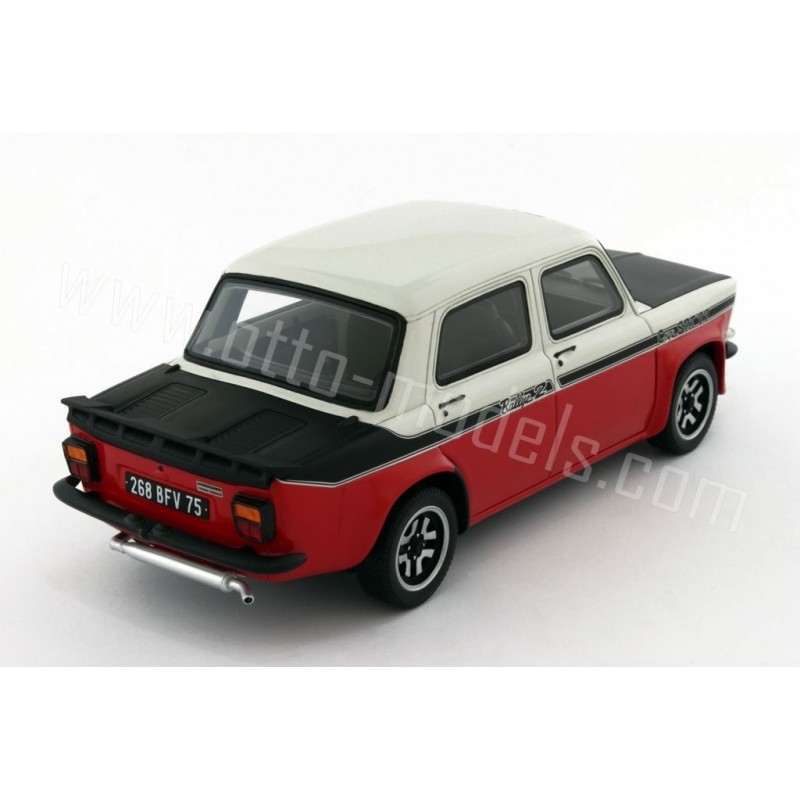 Simca 1000 Rallye 2 SRT 77 Rouge-Blanc-Noir 1977