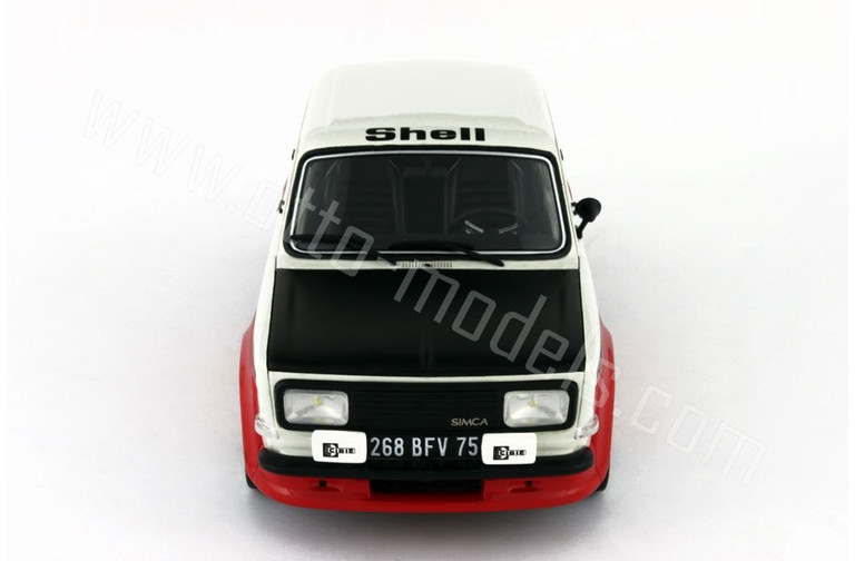 Simca 1000 Rallye 2 SRT 77 Rouge-Blanc-Noir 1977