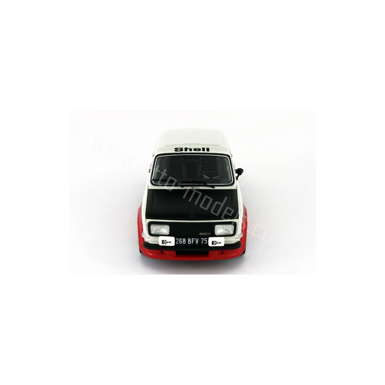 Simca 1000 Rallye 2 SRT 77 Rouge-Blanc-Noir 1977