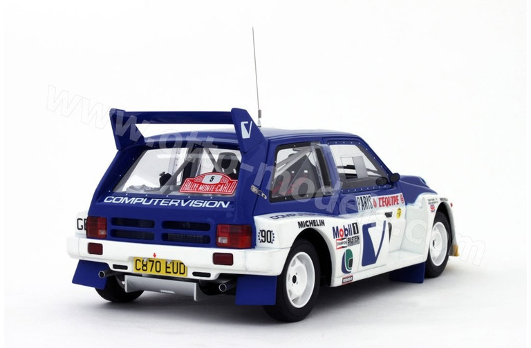 MG Metro 6R4 Computervision Rallye Monte-Carlo 1986