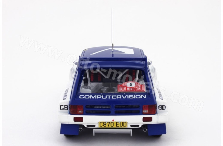 MG Metro 6R4 Computervision Rallye Monte-Carlo 1986