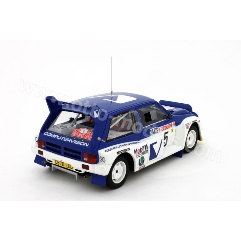 MG Metro 6R4 Computervision Rallye Monte-Carlo 1986