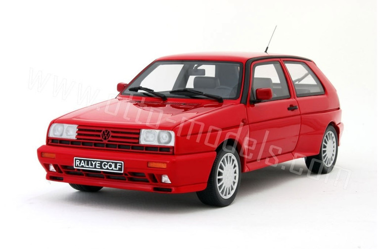 Volkswagen Golf 2 Rallye Rouge Tornado 1989