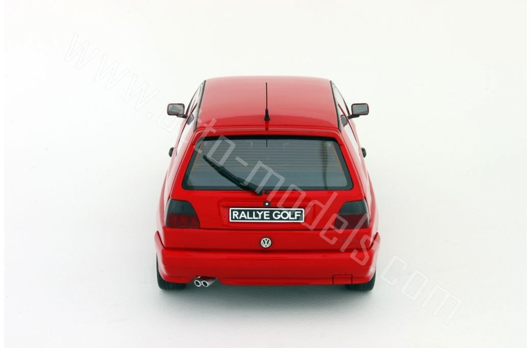 Volkswagen Golf 2 Rallye Rouge Tornado 1989