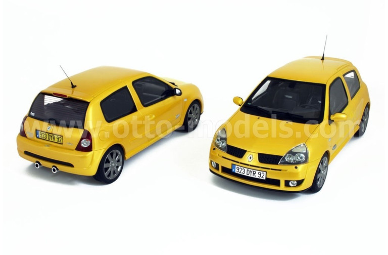 Renault Clio 2 Ph.3 R.S. Sirius Yellow 2004