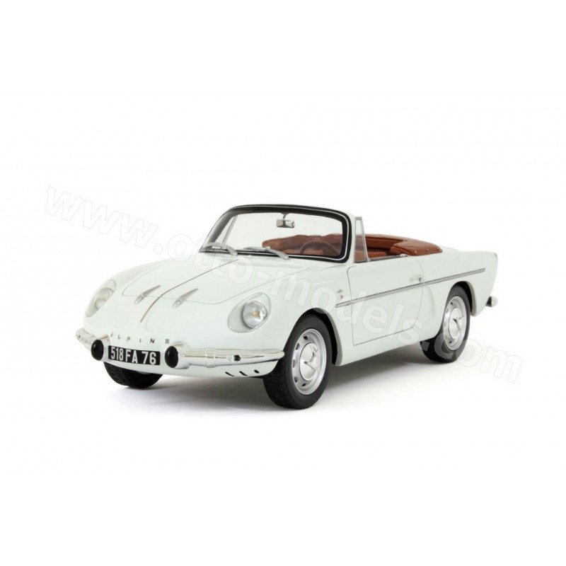 Alpine A110 Cabriolet Blanc Gardenia 1962