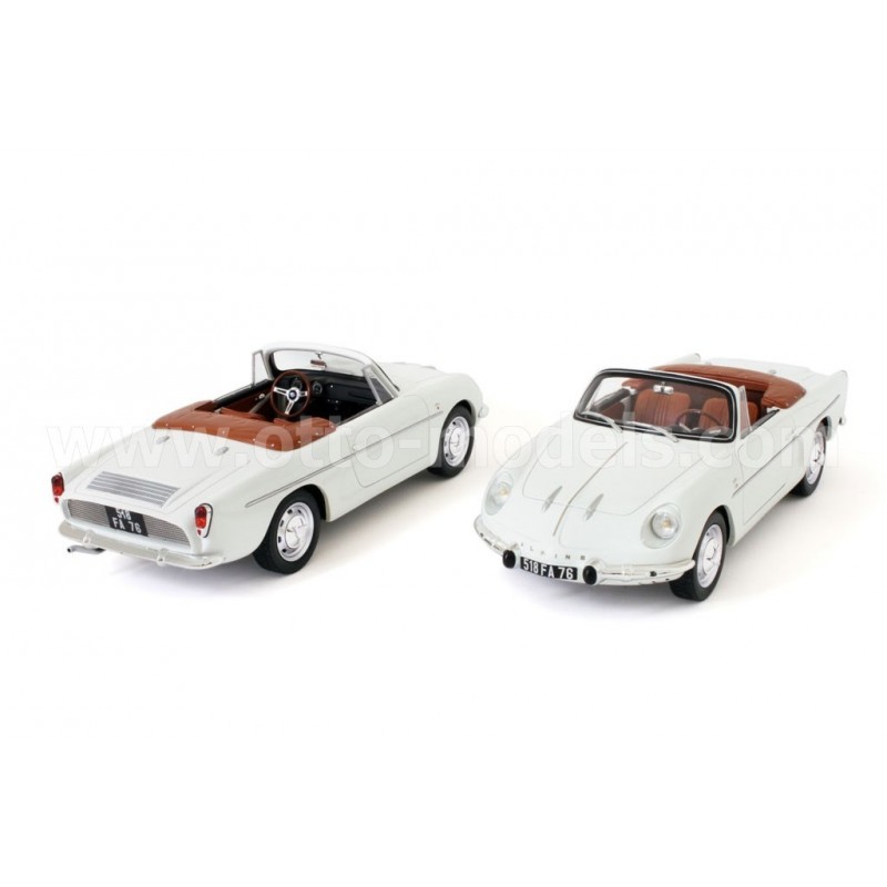 Alpine A110 Cabriolet Blanc Gardenia 1962