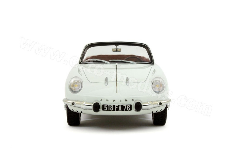 Alpine A110 Cabriolet Blanc Gardenia 1962