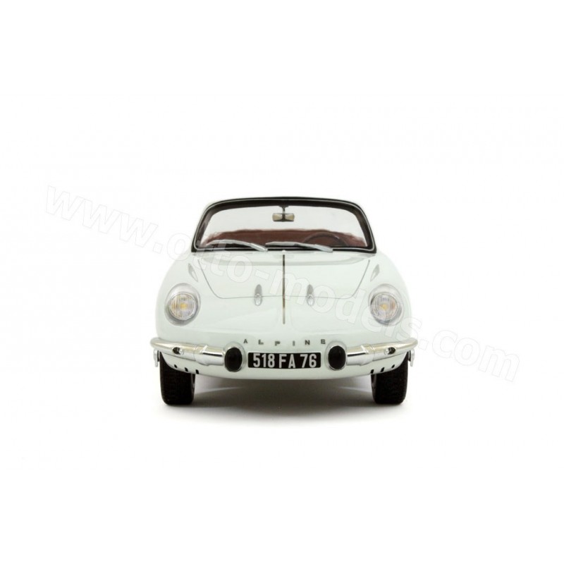 Alpine A110 Cabriolet Blanc Gardenia 1962