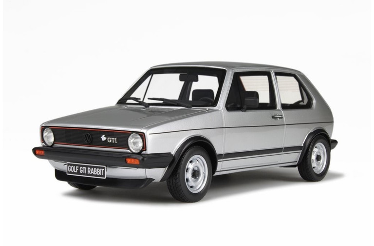 Volkswagen Golf GTI Rabbit Argent Diamant Metal 1978