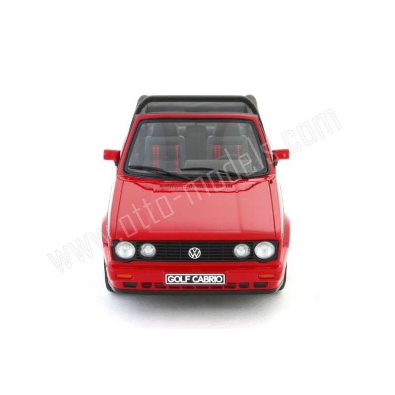 Volkswagen Golf 1 Cabriolet Sportline Rouge Flash 1991