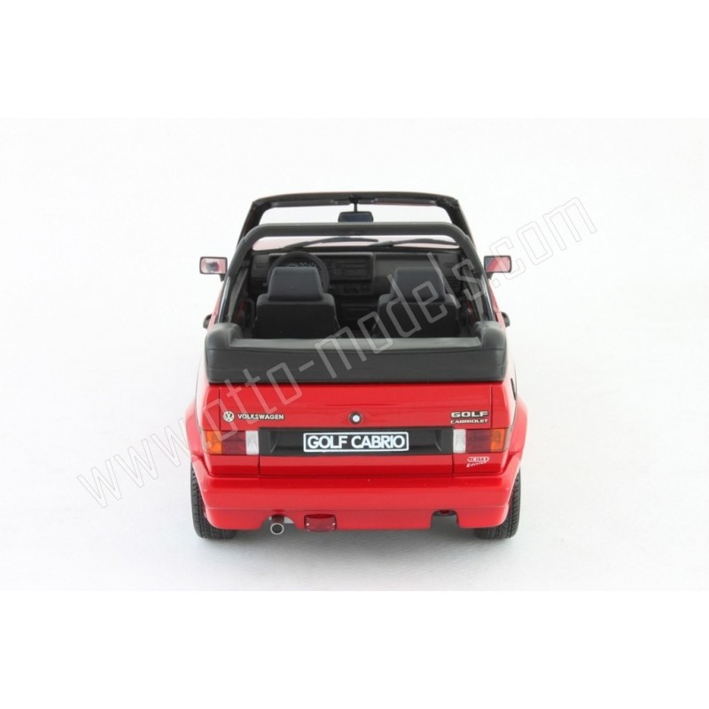 Volkswagen Golf 1 Cabriolet Sportline Rouge Flash 1991