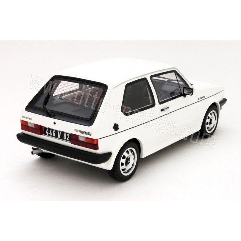 Volkswagen Golf 1 GTI 16S Oettinger Alpine White 1981