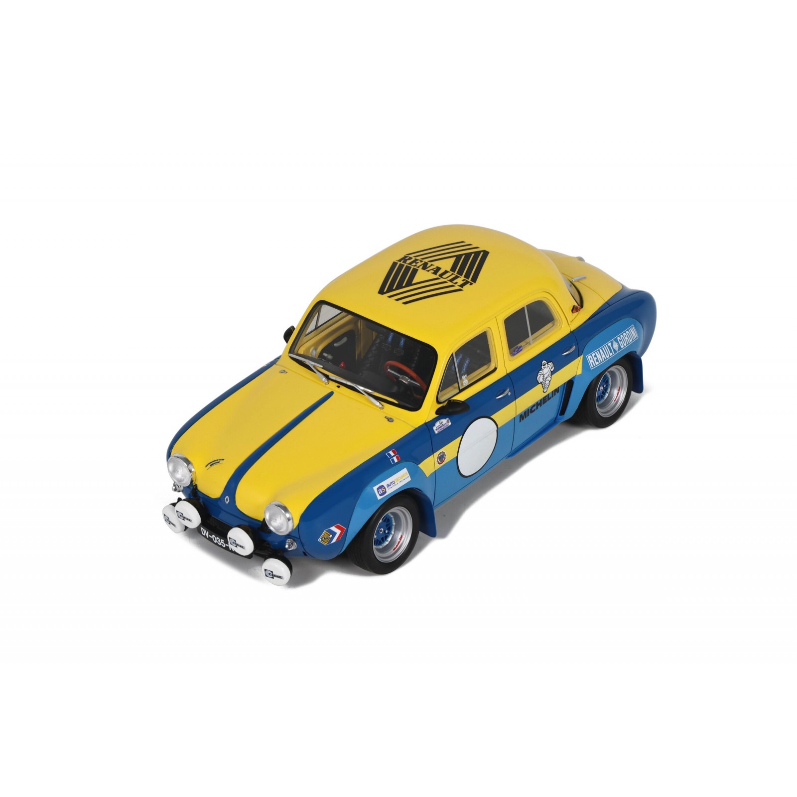 Renault Dauphine Proto 1600 Yellow 1964