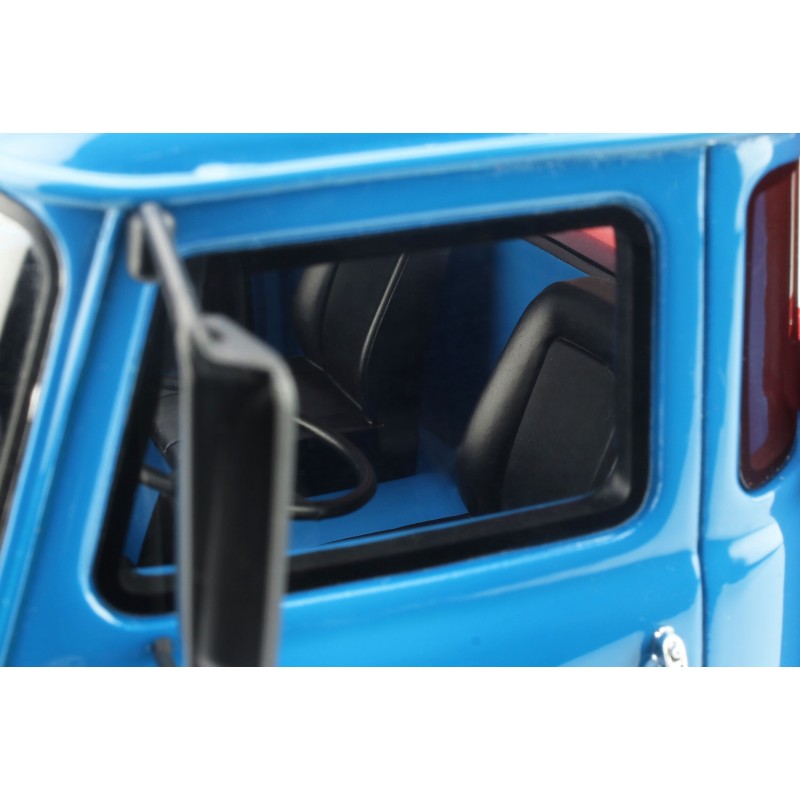 Saviem SG2 Depanneuse Porte-Plateau Bleu Saviem 1975