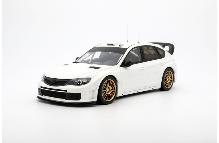 Subaru Impreza WRC'08 Prodrive Factory Setting White 2008