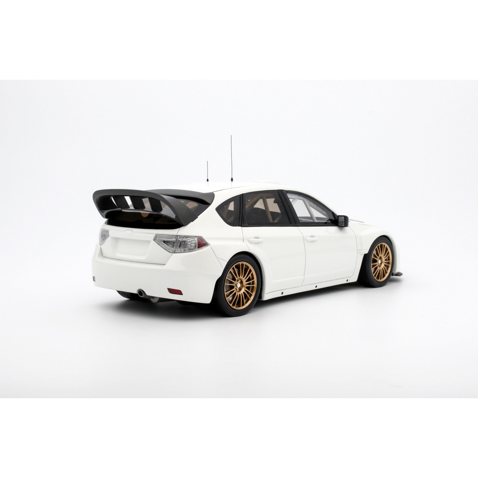 Subaru Impreza WRC'08 Prodrive Factory Setting White 2008