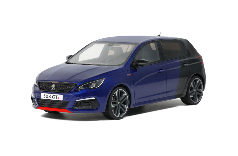 Peugeot 308 GTI Bleu Magnetic /Black 2018