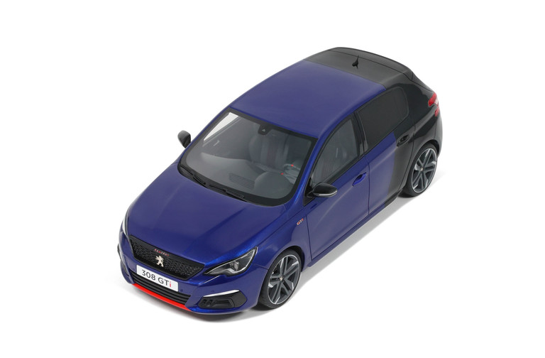 Peugeot 308 GTI Bleu Magnetic /Black 2018
