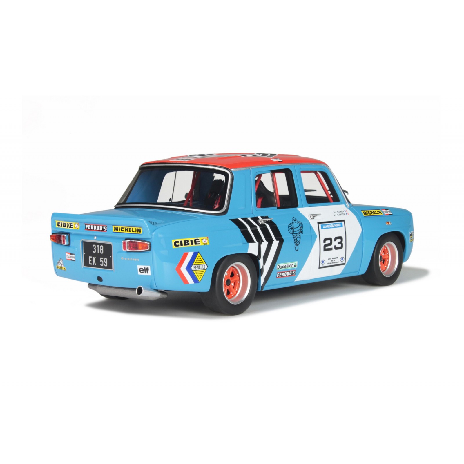 Renault 8 Gordini Gr.F Rallye Cote d'Opale 1972