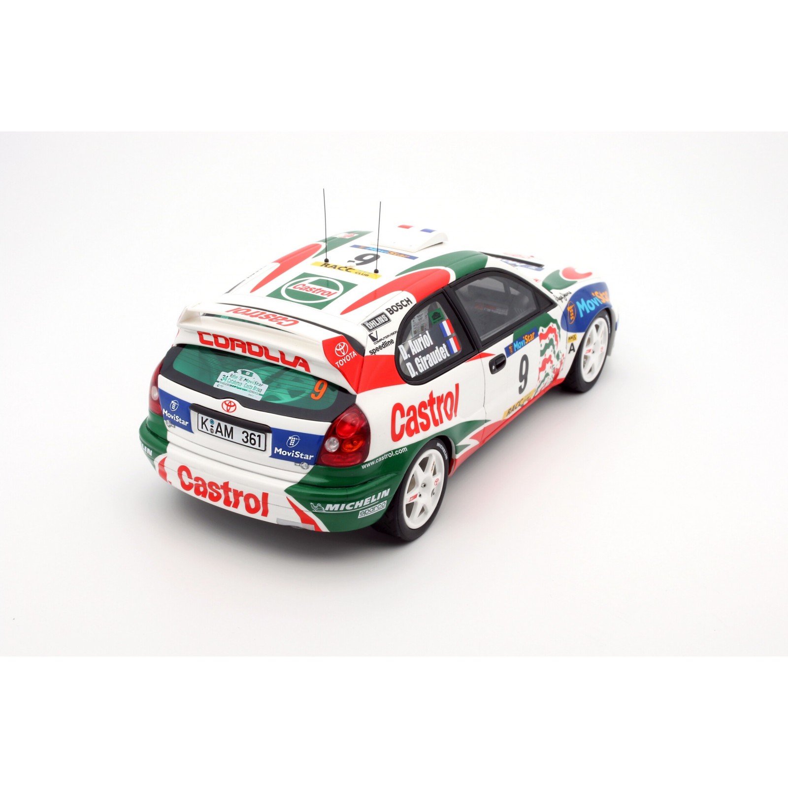 Toyota Corolla WRC Rallye Catalunya 1998