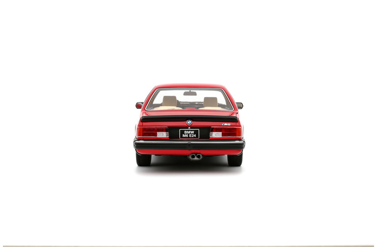BMW E24 M6 Henna Red 1986