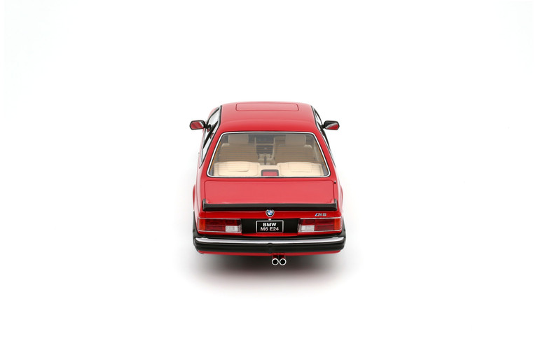 BMW E24 M6 Henna Red 1986