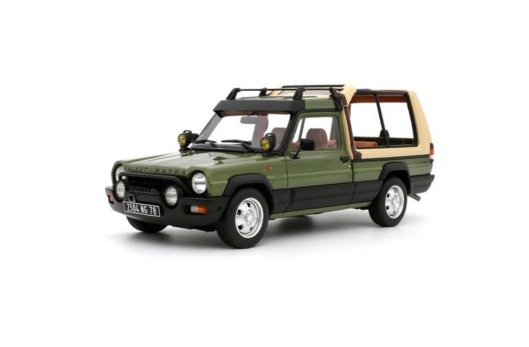 Talbot Matra Rancho Decouvrable Vert Sologne 1981