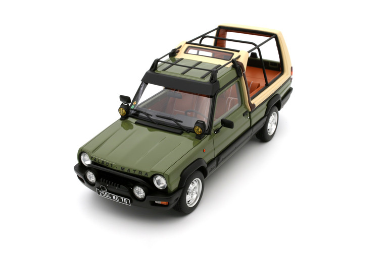 Talbot Matra Rancho Decouvrable Vert Sologne 1981