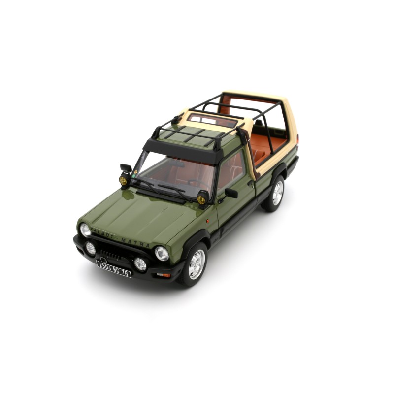 Talbot Matra Rancho Decouvrable Vert Sologne 1981