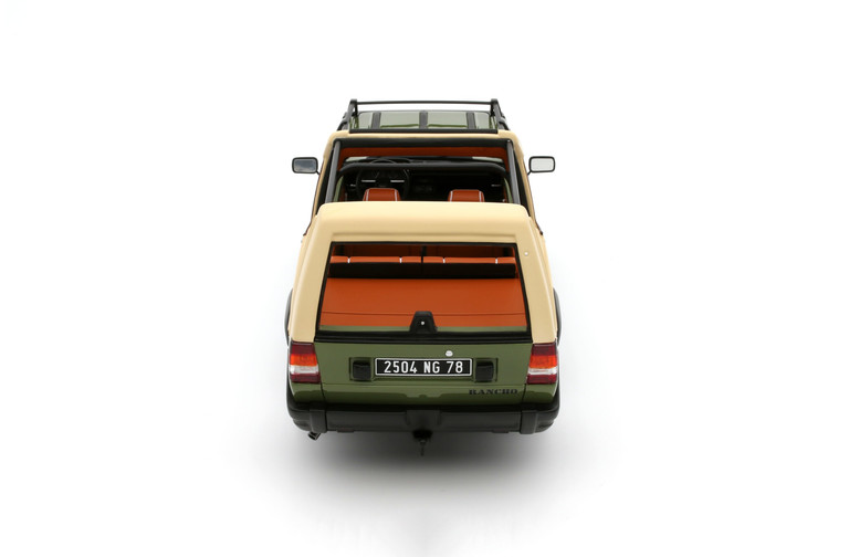 Talbot Matra Rancho Decouvrable Vert Sologne 1981