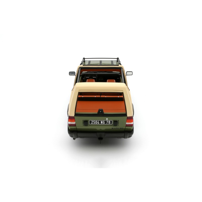 Talbot Matra Rancho Decouvrable Vert Sologne 1981