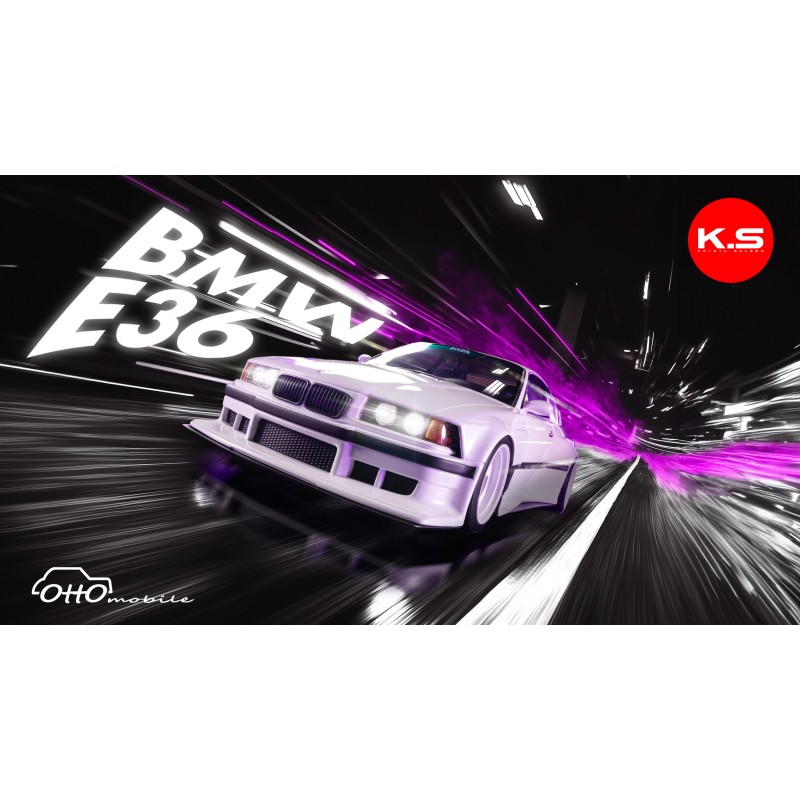 BMW E36 Khyzyl Saleem Alpine White 300 2022