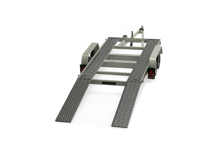 Remorque porte véhicule 1/18 Silver 1980