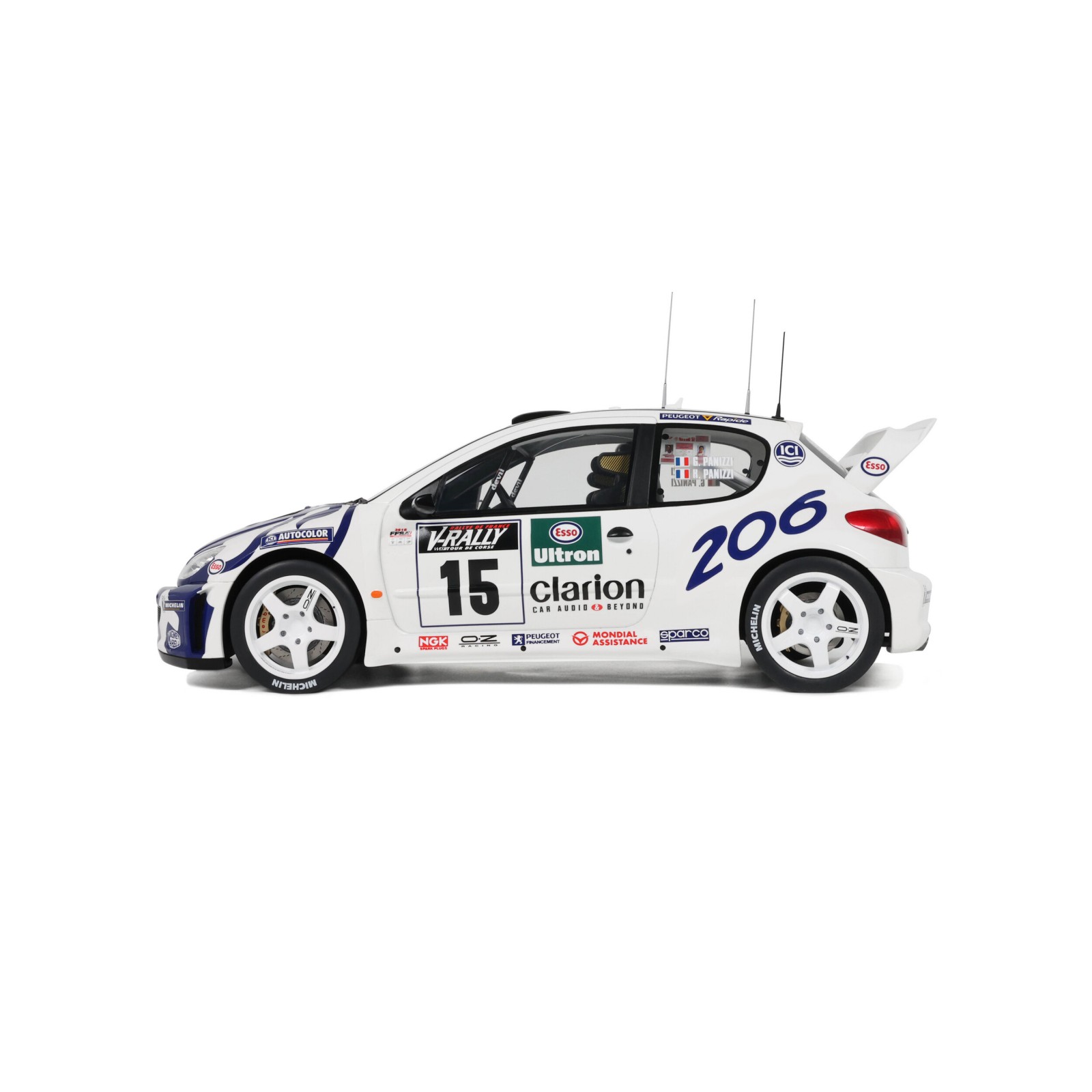 Peugeot 206 WRC Tour de Corse 1999