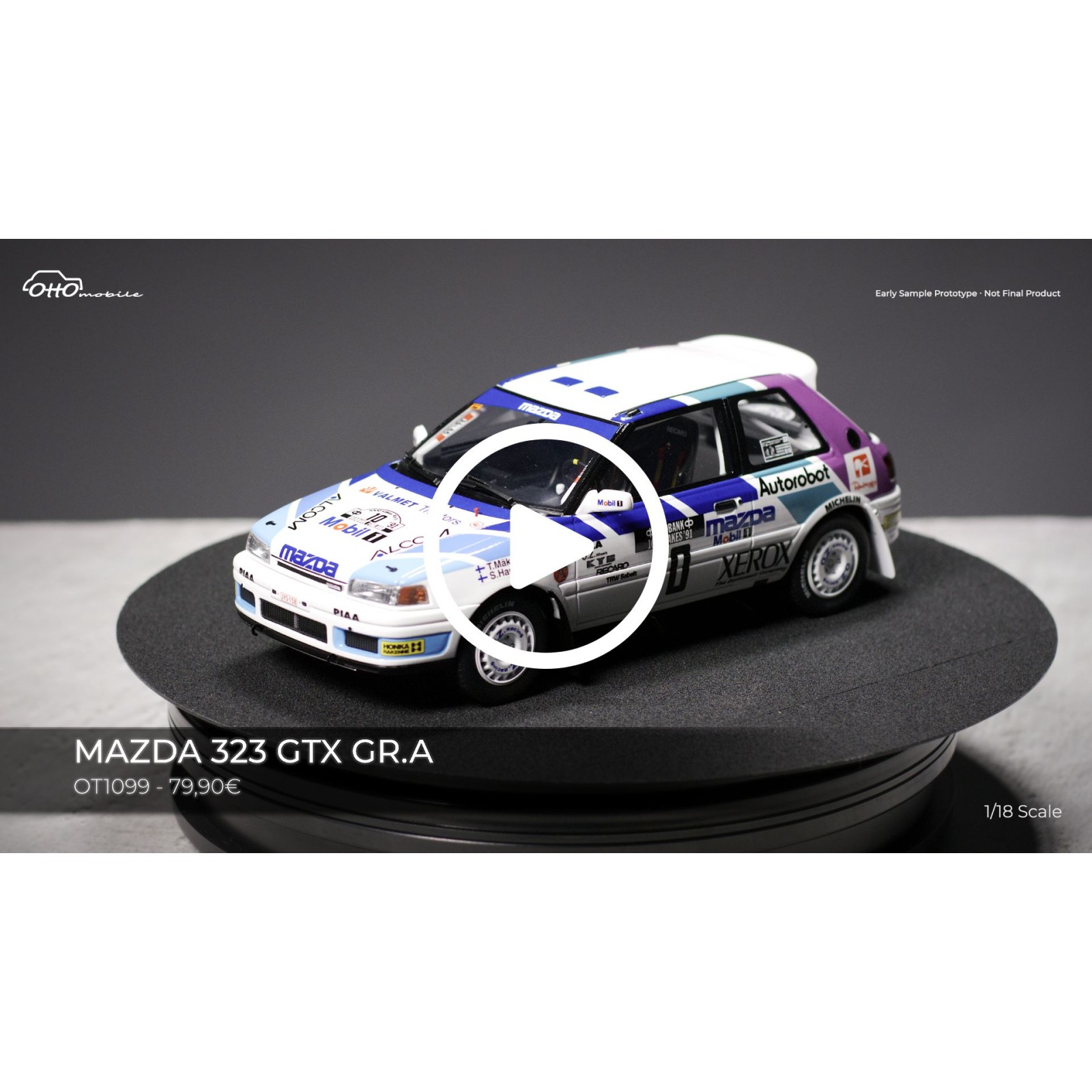 Mazda 323 GTX Gr.A 1000 Lakes Rally 1991