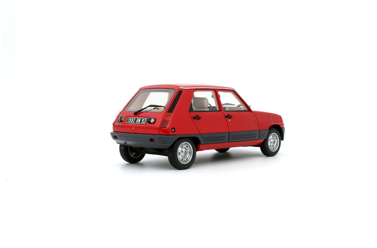 Renault 5 GTL (5 doors) Rouge 705 1984