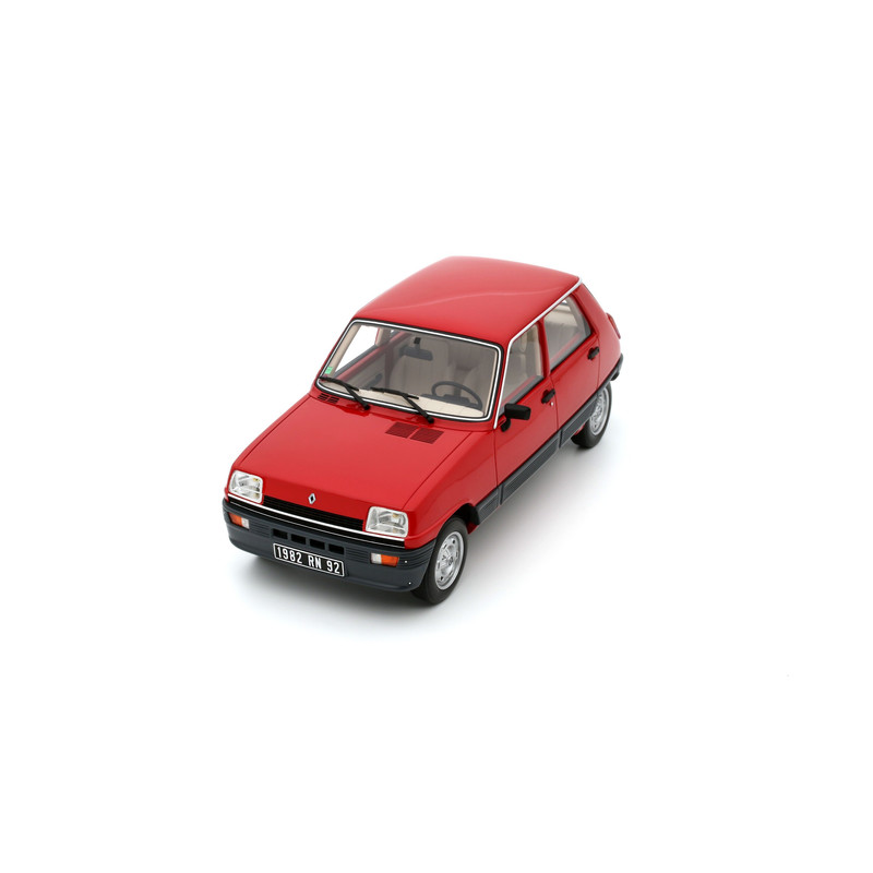 Renault 5 GTL (5 doors) Rouge 705 1984