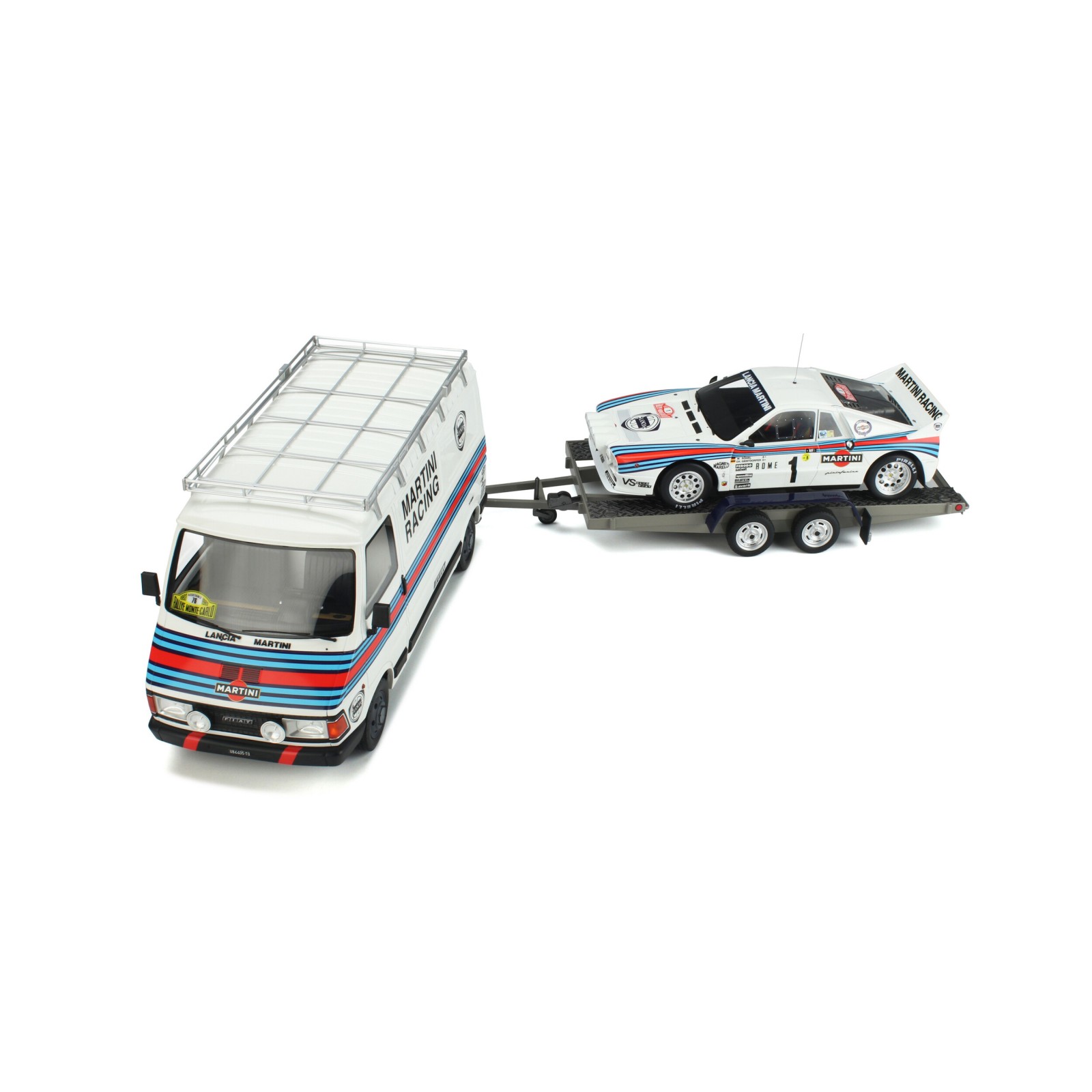 Pack Fiat 242 Lancia 037 Gr.B Rallye Monte Carlo 1983