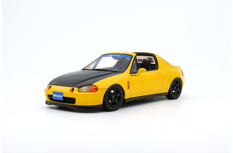 Honda Civic Del Sol Phoenix Yellow 1996