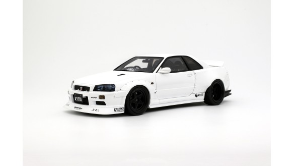 Nissan Skyline GT-R R34 KRC Body Kit Pearl White QX1 2019